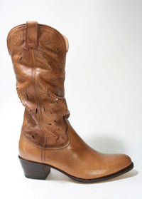 11360 Debora Sendra cowboy boots Salvaje Miele