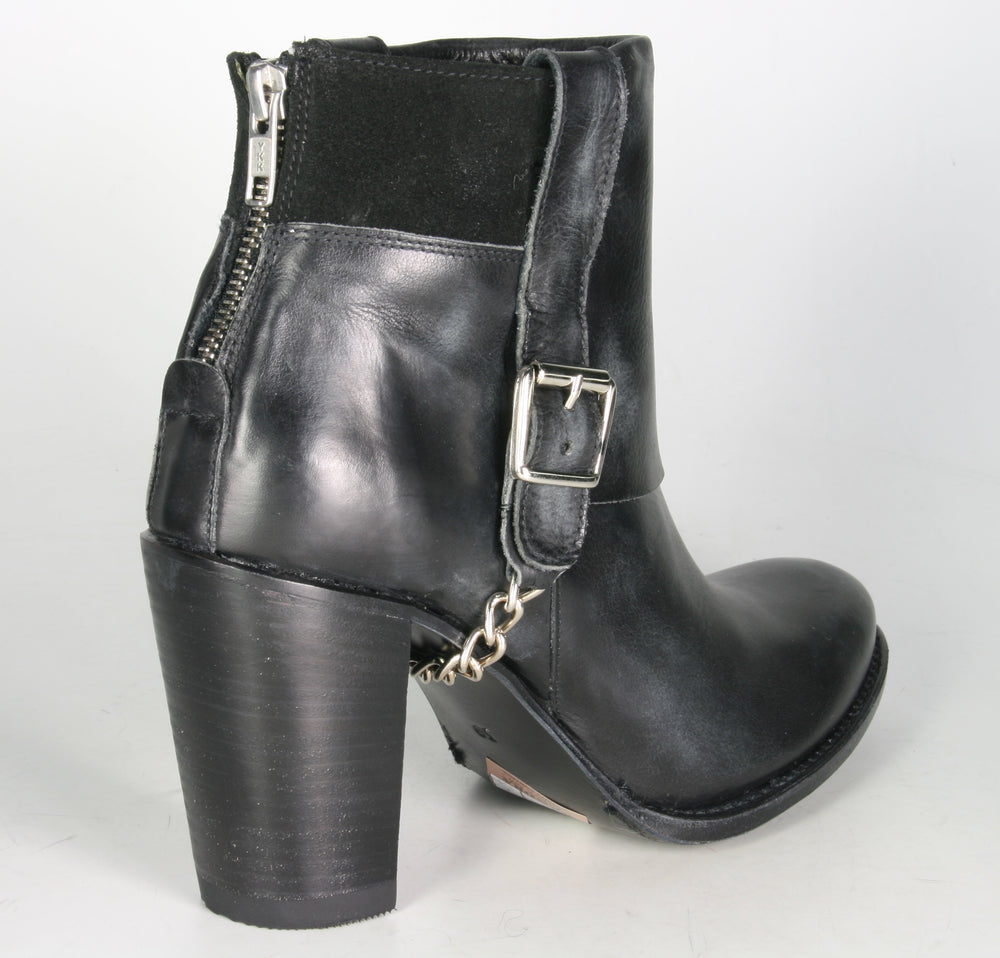 11408 Sendra Ankle Boots Sarina Negro