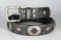 1174 Sendra Gürtel Raspado Negro