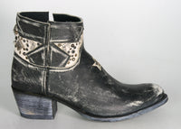 11809 Sendra Kurzstiefel Debora Alya Raspado Negro