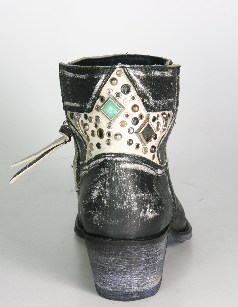 11809 Sendra Kurzstiefel Debora Alya Raspado Negro