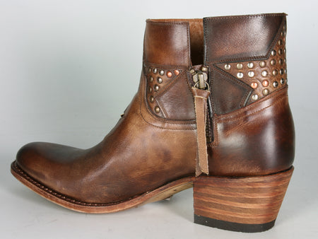 11809 Sendra Kurzstiefel Debora Deep Natural Lava