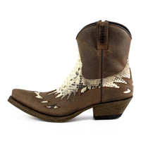 012 Cowboy boots Mayura Crazy Old Sadale Python Natural