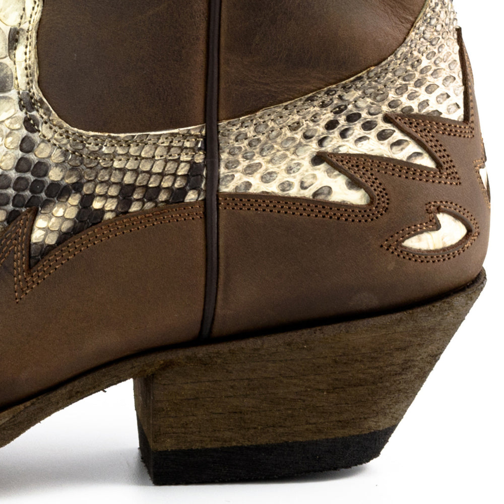 012 Cowboy boots Mayura Crazy Old Sadale Python Natural