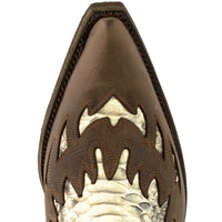 012 Cowboy boots Mayura Crazy Old Sadale Python Natural