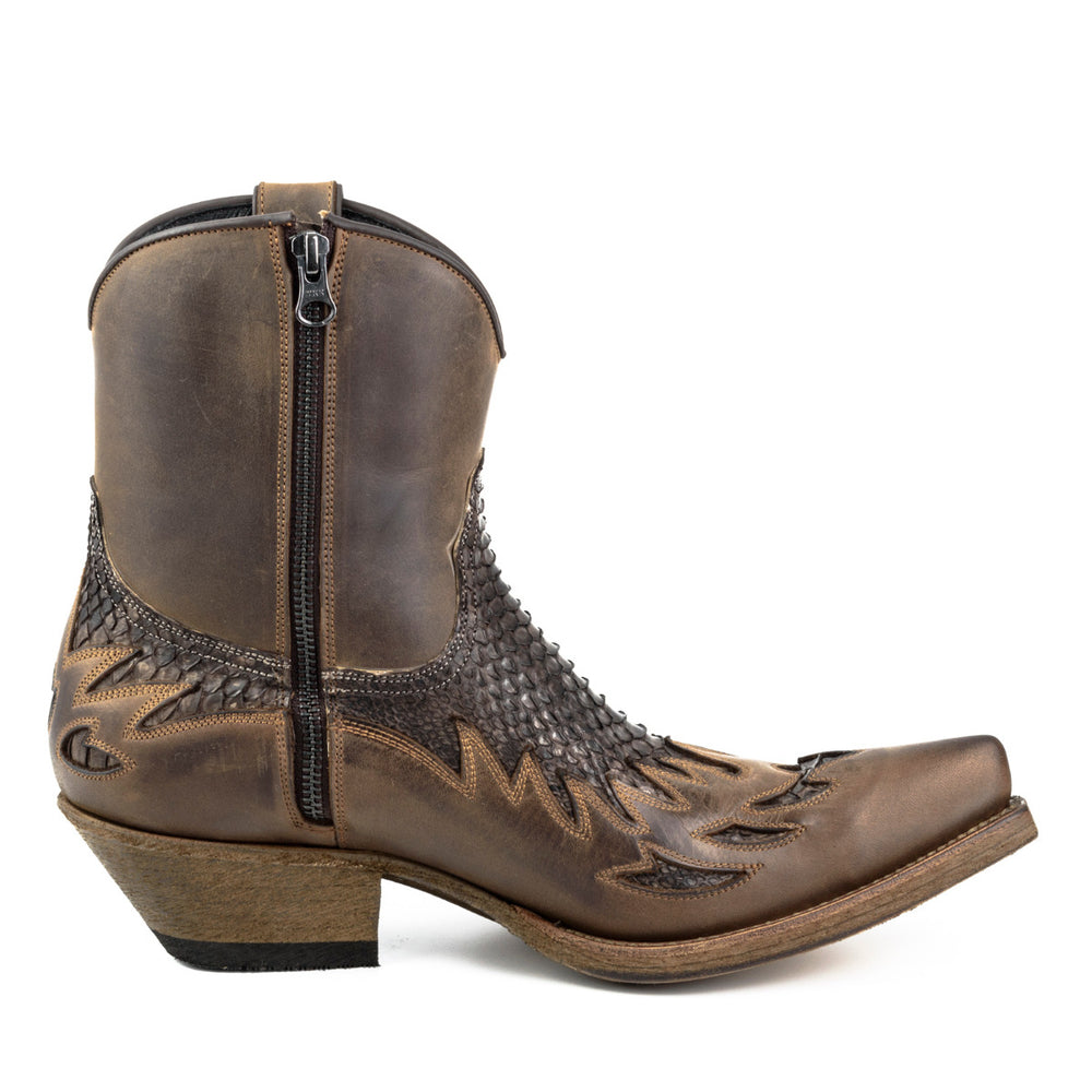 012 Cowboy boots Mayura Crazy Old Sadale Python Testa