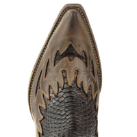 012 Cowboy boots Mayura Crazy Old Sadale Python Testa