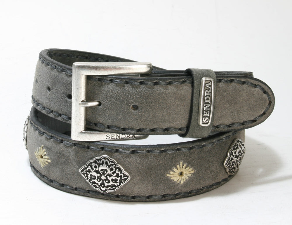 1202 Sendra Belt Old Martens Antracita