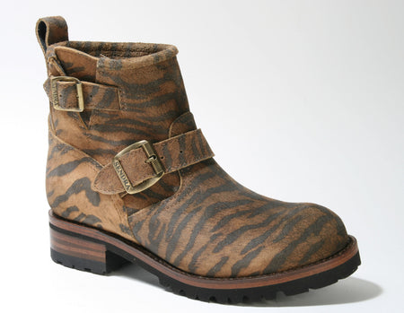 12176 Sendra Bikerboots Carol Serr. Imit. Tigre