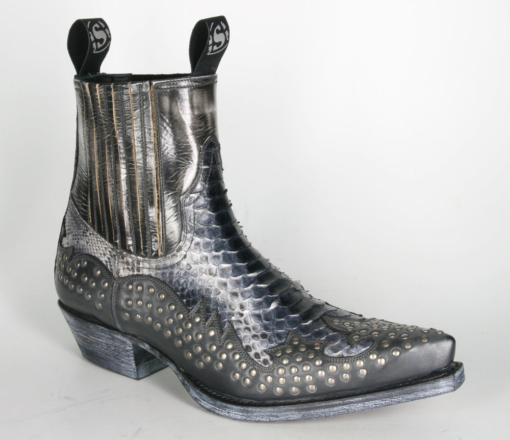 12307 Sendra Boots Ankle Boots Snowcer Negro Python