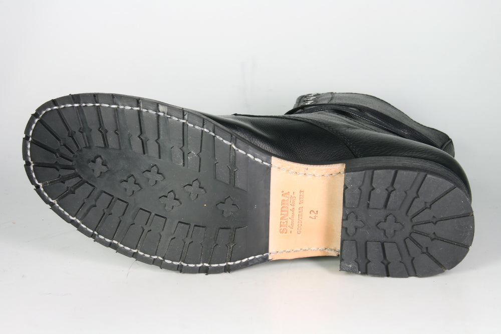 12334 Sendra Schnürschuhe MIGHTY Negro