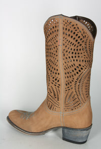 12600 Sendra Cowboystiefel Debora Inca Oxido