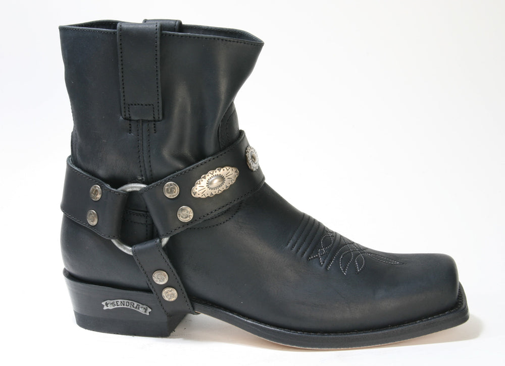 12670 Pete Sendra Bikerboots Negro