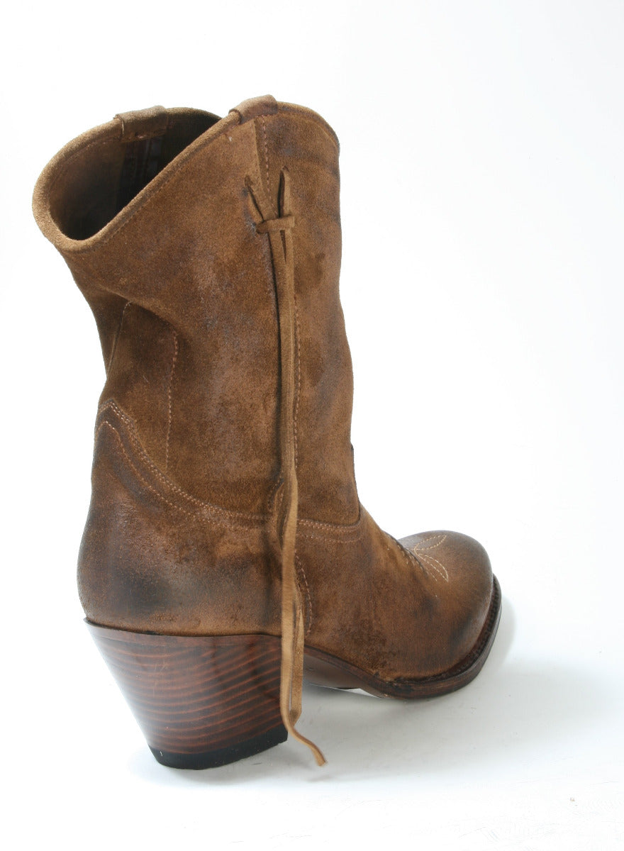 12992 LALY Sendra Boho Boots Serr. Usado Marron