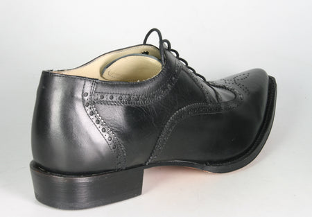 1306 Tony Mora Schnürschuhe Budapester Muster Negro