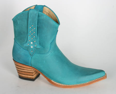 13141 Sendra Kurz-Cowboystiefel Alma Turquesa