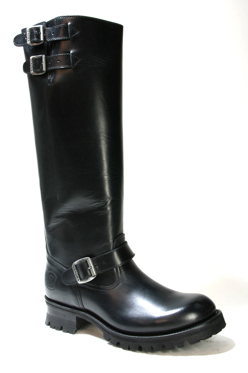 13189 Sendra Engineer Langschaftstiefel Negro