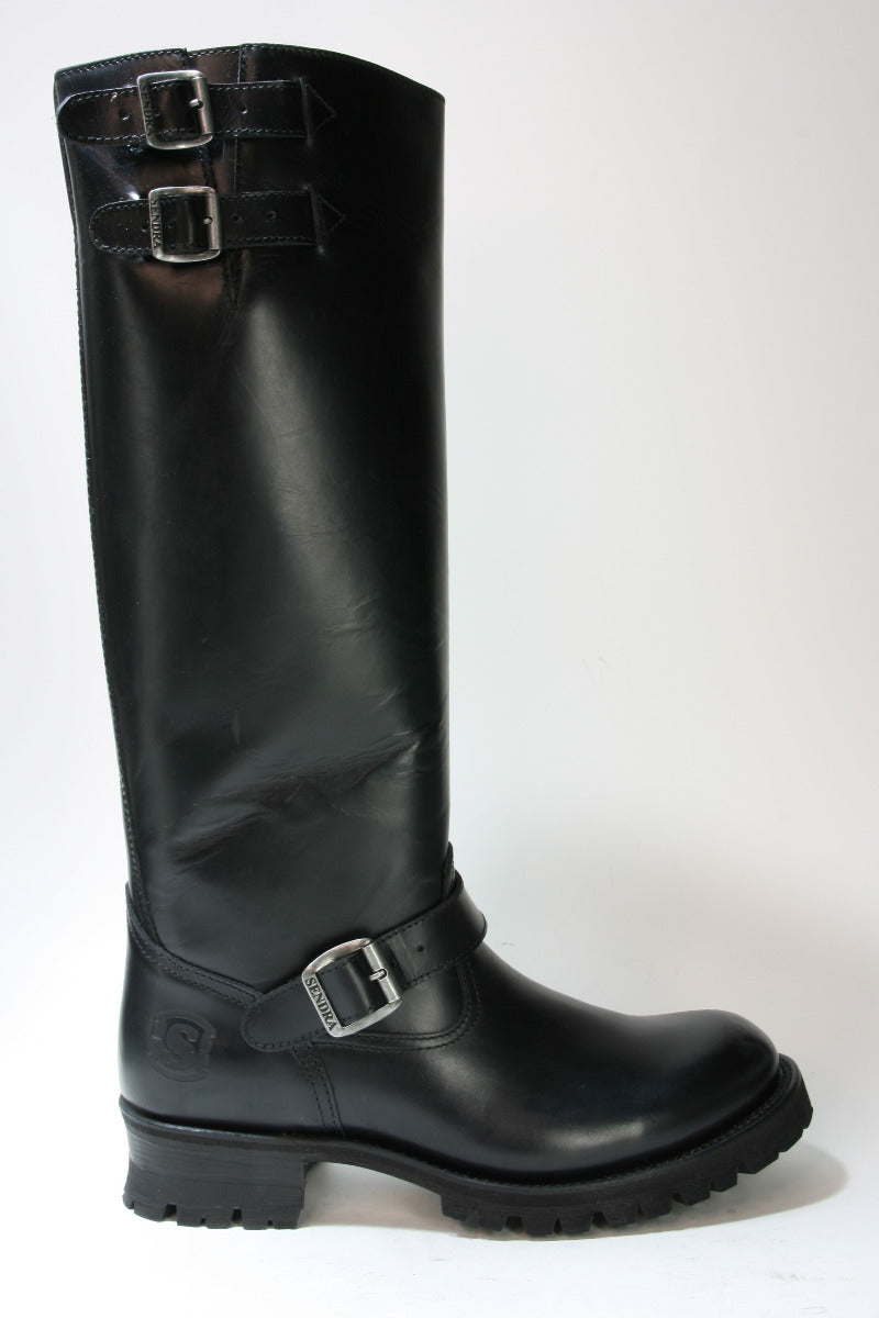 13189 Sendra Engineer Langschaftstiefel Negro