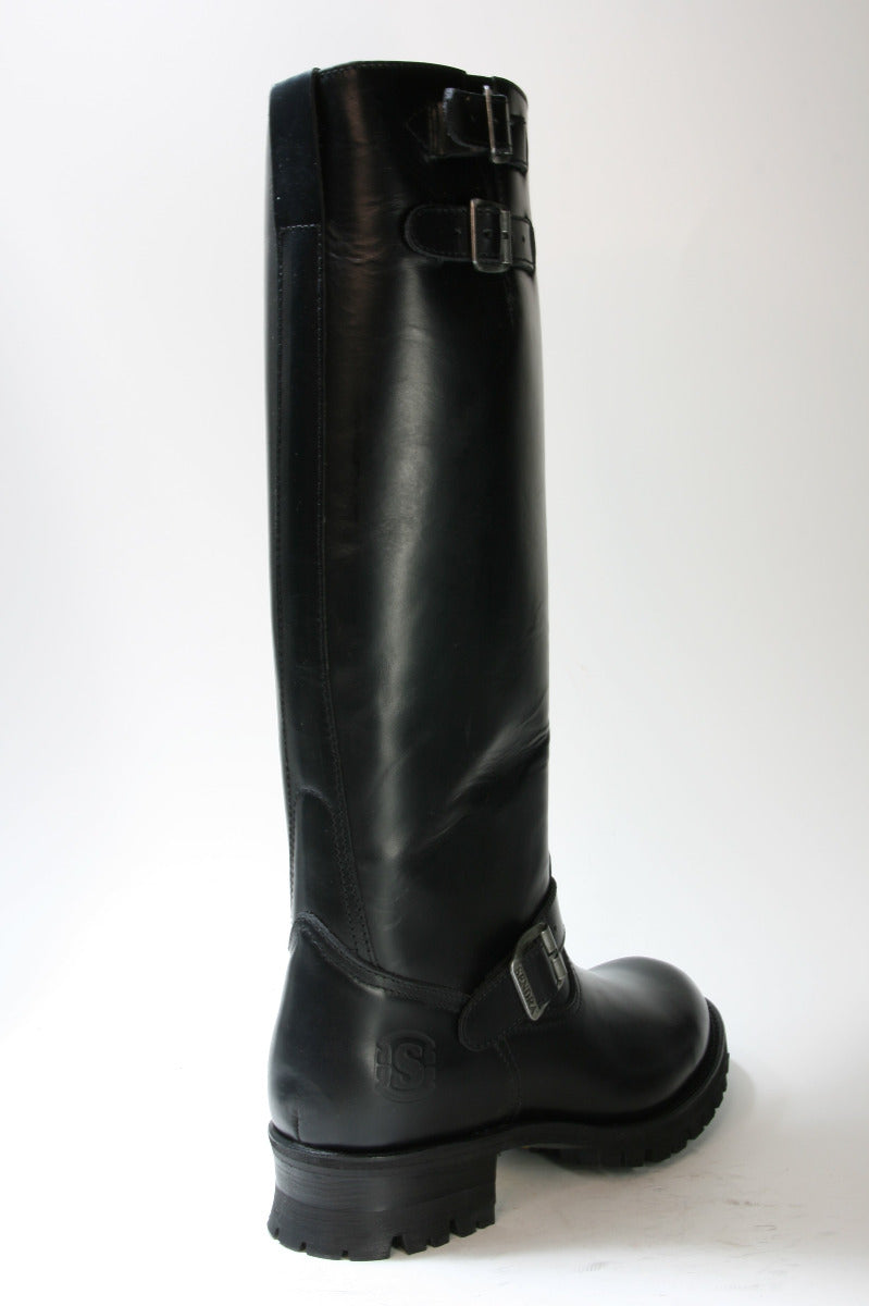 13189 Sendra Engineer Langschaftstiefel Negro