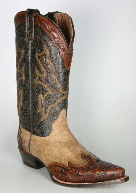140029000 Mezcalero Cowboystiefel Crater Oro