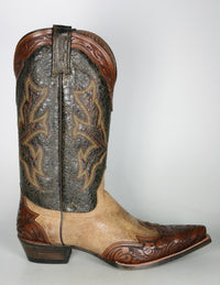 140029000 Mezcalero Cowboystiefel Crater Oro