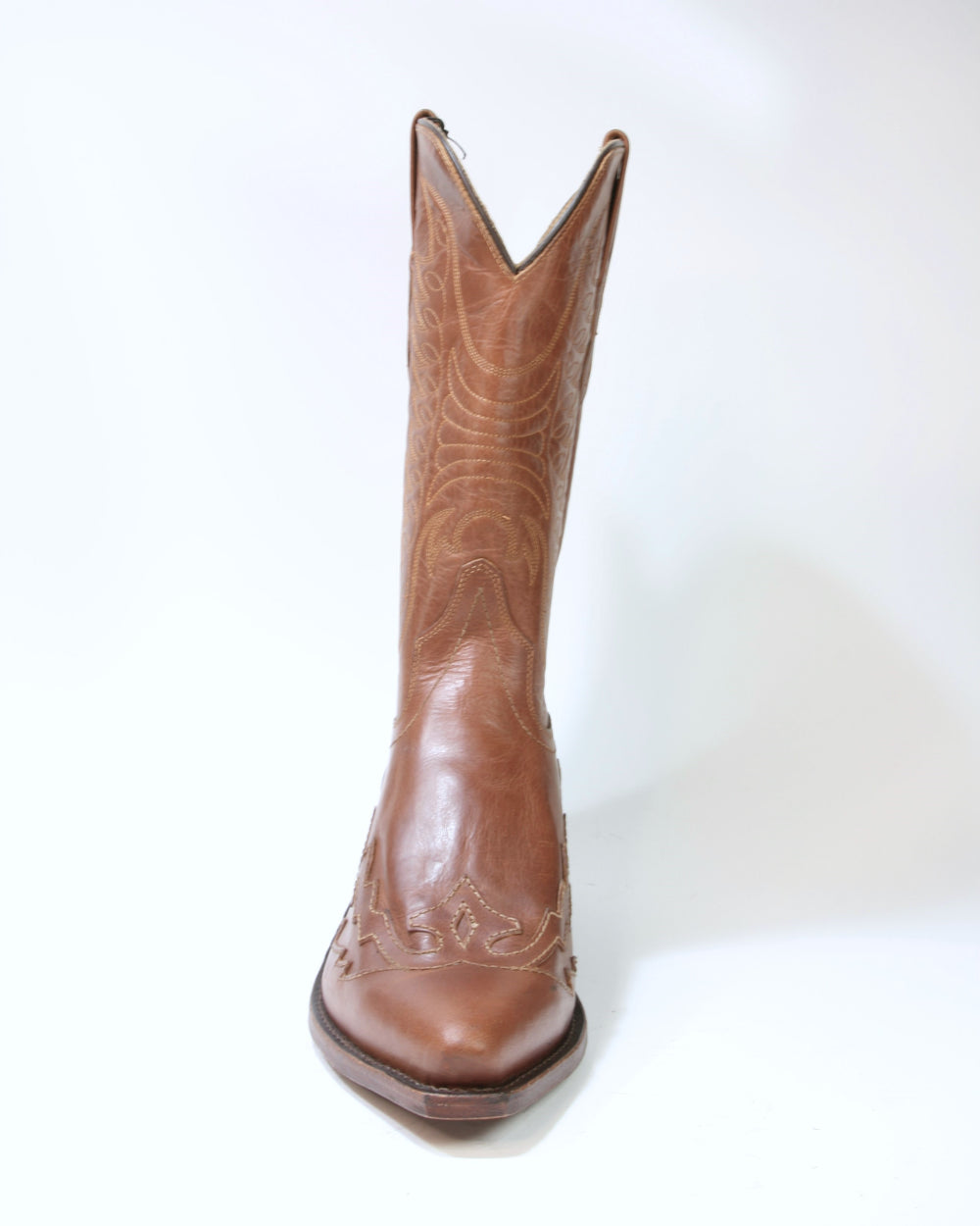 1519 Old West Cowboystiefel Cognac