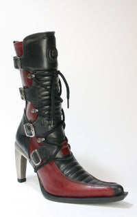 15252 Cherry Black NEW ROCK Ladies