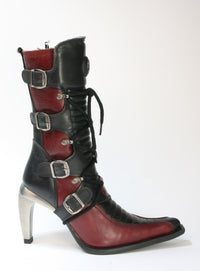 15252 Cherry Black NEW ROCK Ladies