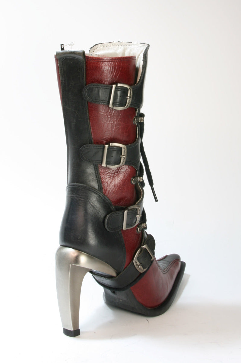 15252 Cherry Black NEW ROCK Ladies