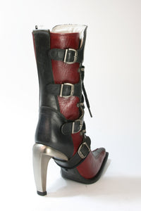 15252 Cherry Black NEW ROCK Ladies