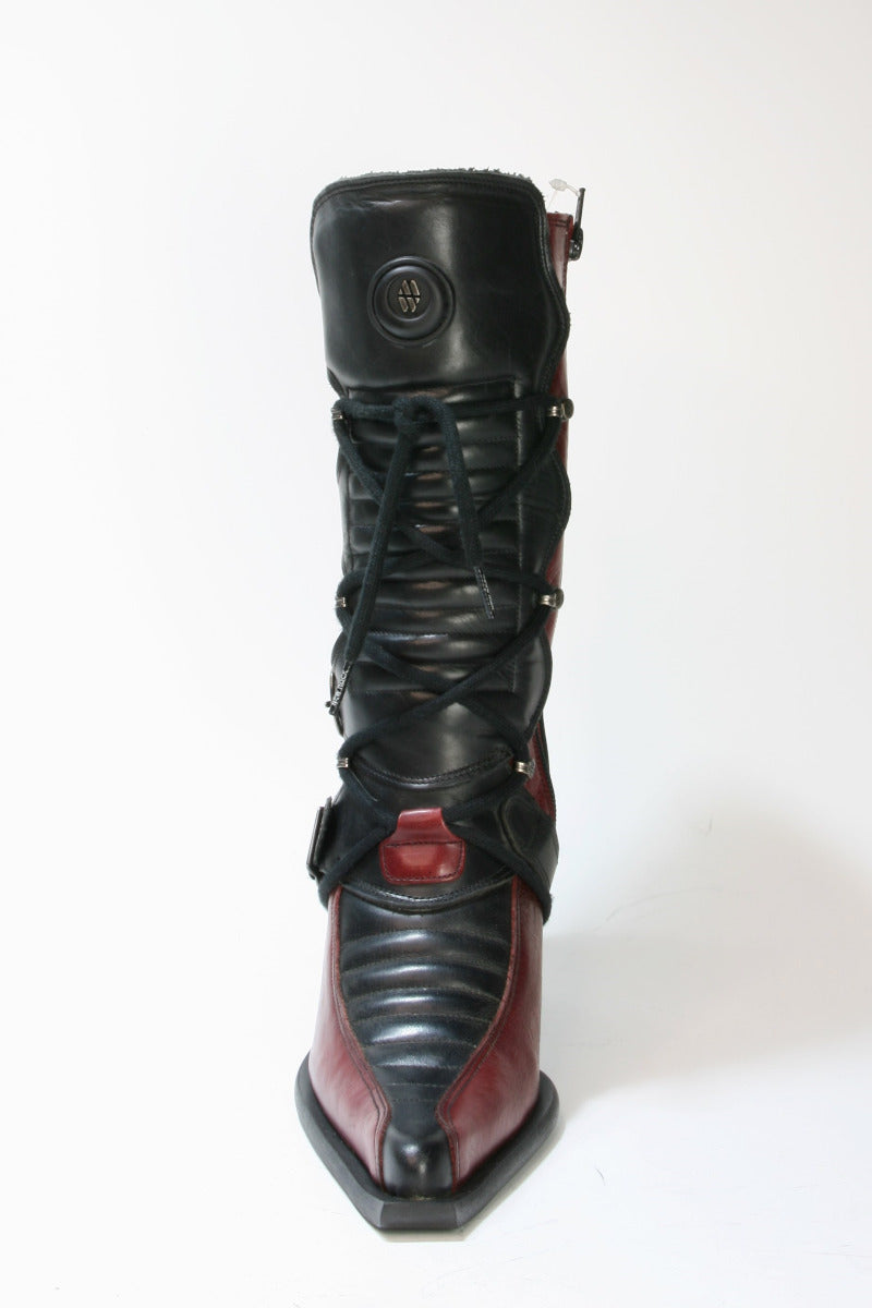 15252 Cherry Black NEW ROCK Ladies