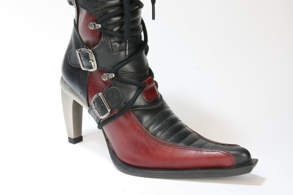 15252 Cherry Black NEW ROCK Ladies