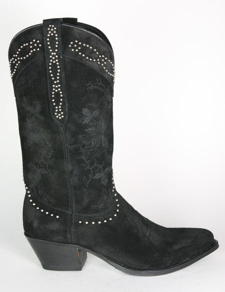 15500 Sendra Cowboystiefel LIA Serr. Negro Nieten