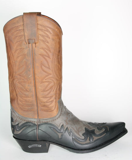 15512 Sendra Boots Pull Oil Negro Vibrant Grigio