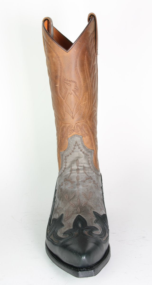 15512 Sendra Boots Pull Oil Negro Vibrant Grigio