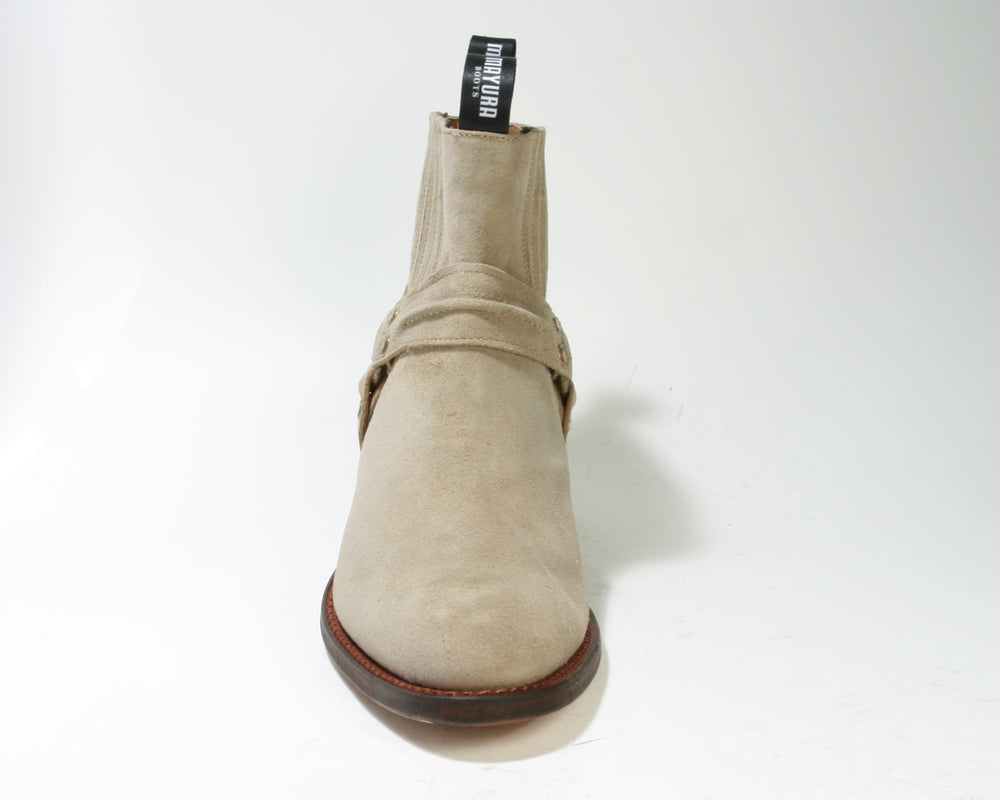 1560-R MAYURA Stiefeletten Bikerstyle Suede Taupe