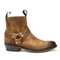 Mayura Chelsea Boots aus Wildleder im markanten Biker-Look