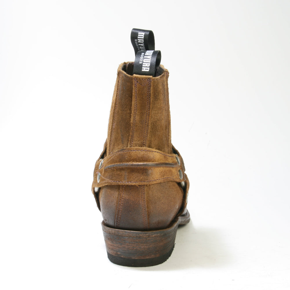 Rückansicht der Mayura Chelsea Boots im Used-Look