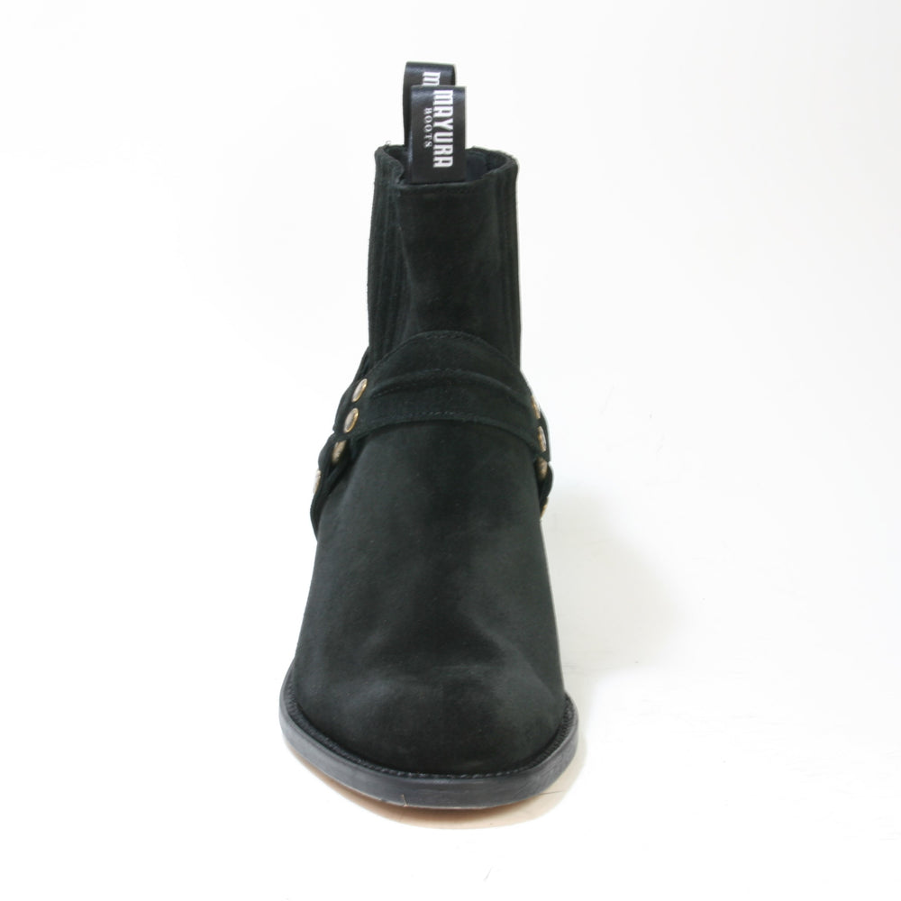 1560-R MAYURA Stiefeletten Bikerstyle Suede Black
