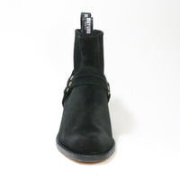 1560-R MAYURA Stiefeletten Bikerstyle Suede Black