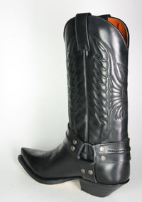 16100 3305 Sendra cowboy boots biker boots negro
