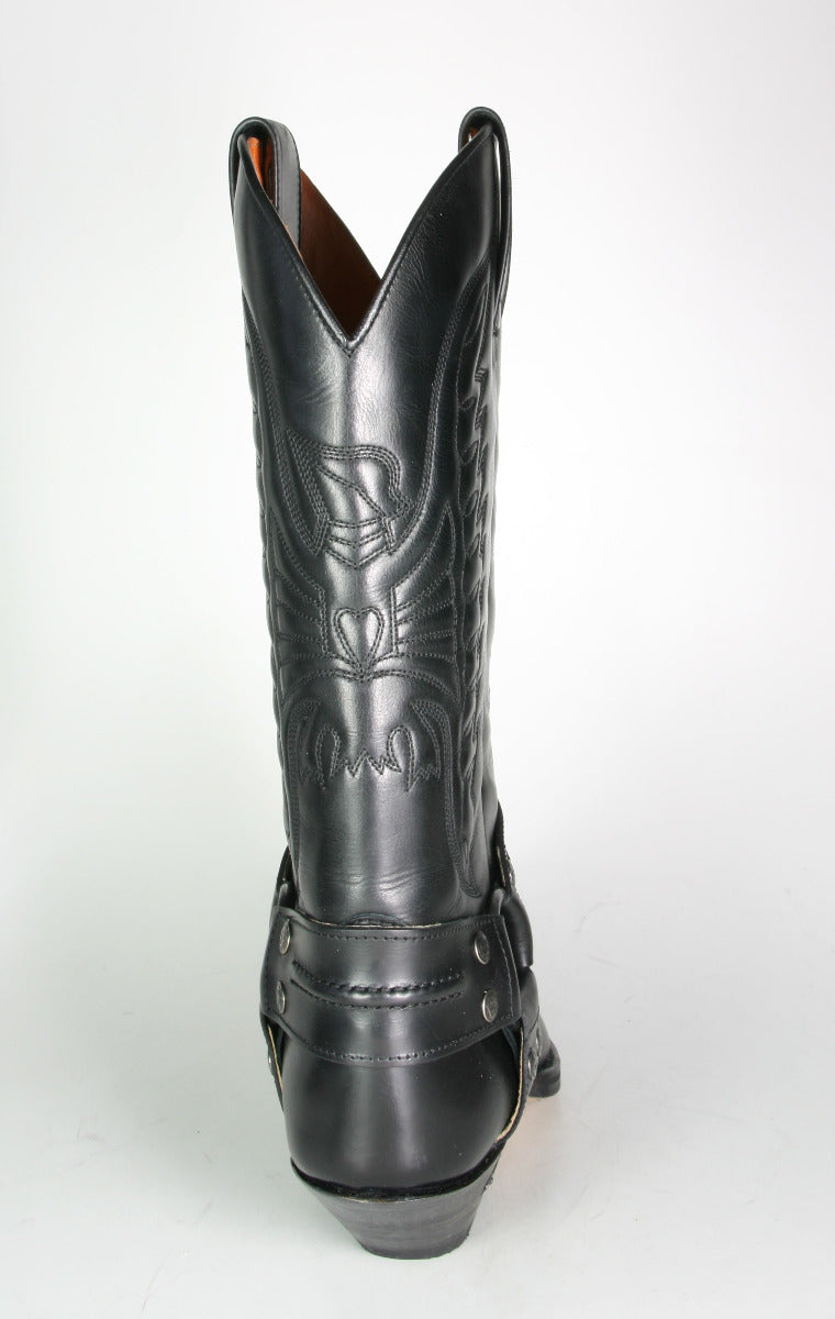 16100 3305 Sendra cowboy boots biker boots negro