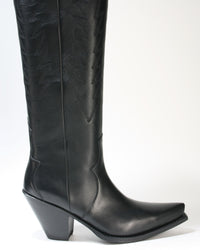 16434 Sendra Cowboy Boots High Shaft GORCA Negro