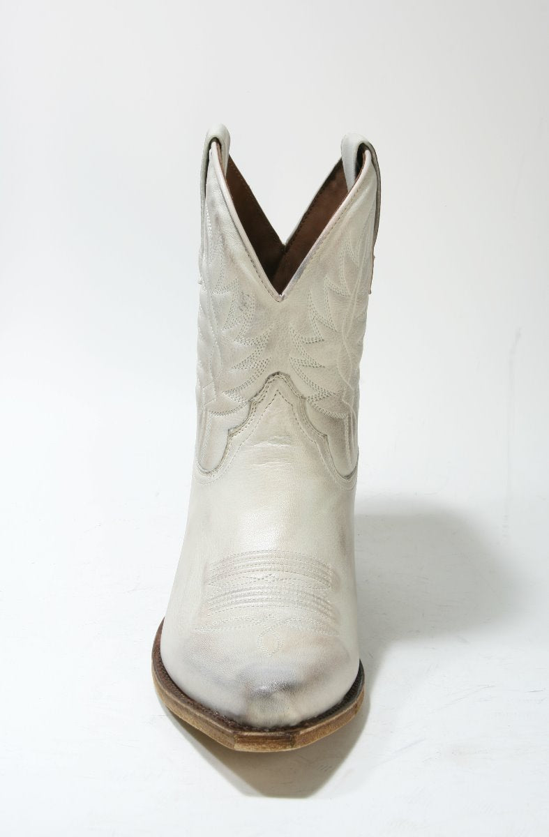 16576 Sendra GENE Salvaje Avorio weiße Cowboystiefel