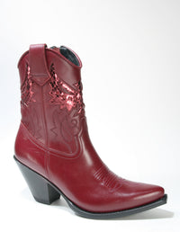 16577 LULA Sendra cowboy boots Rocio Wine