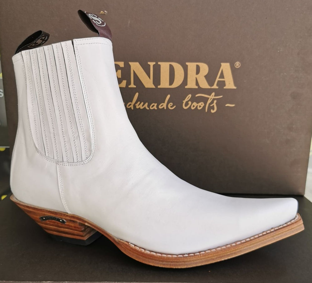 1692 Sendra Stiefeletten X Blanco Weiss