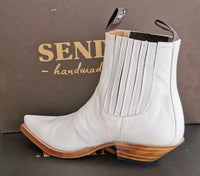 1692 Sendra Stiefeletten X Blanco Weiss