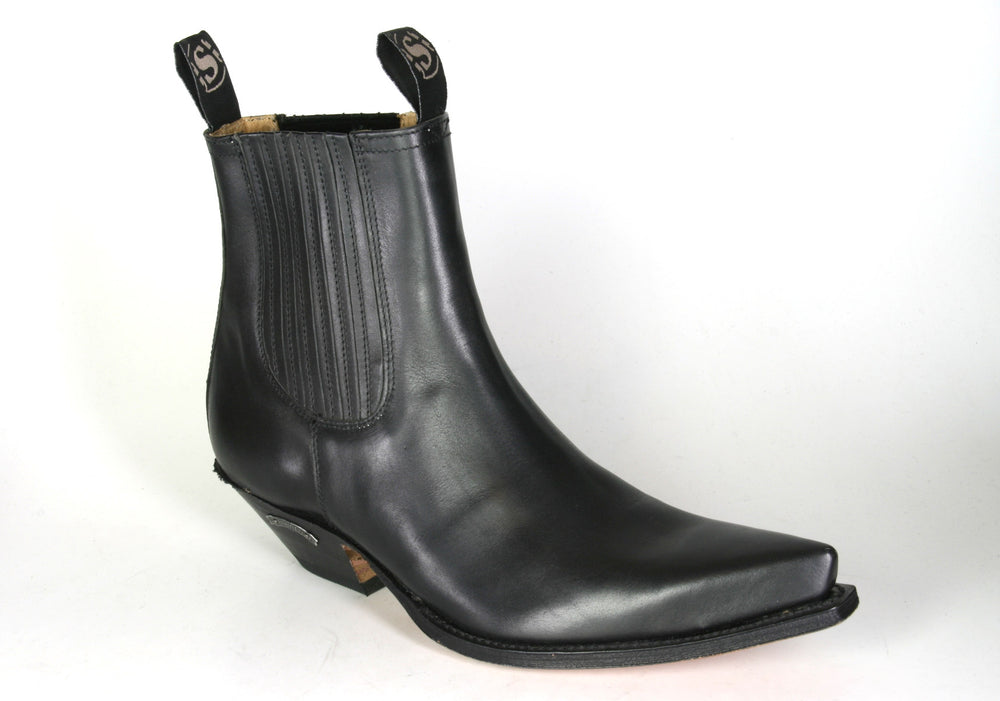1692 Sendra Stiefelette CUERVO Negro