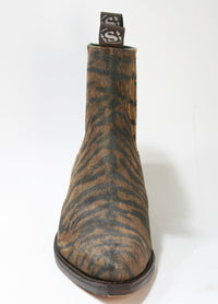 1692 Sendra Boots Animal Print Stiefelette Tigre