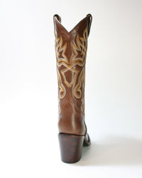 1703 Tony Mora Cowboystiefel braun rund